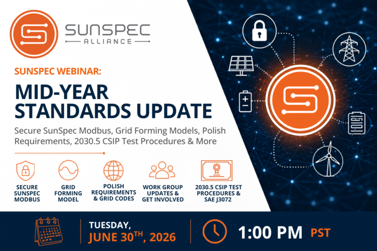SunSpec Alliance: Open Standards - SunSpec Alliance