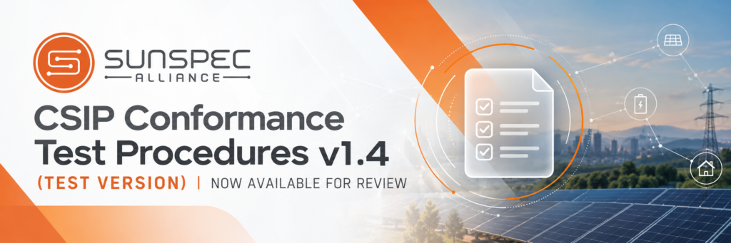 SunSpec CSIP Conformance Announcement